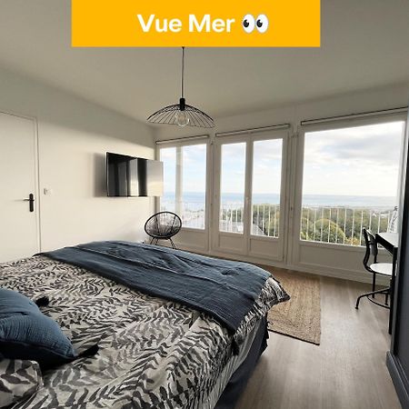 Nouveau! Appartement Vue Mer 180° Et Place Parking Брест Екстер'єр фото